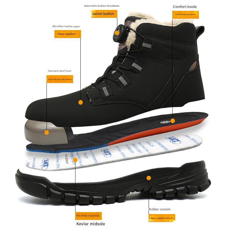 Lightweight Non-slip S3 Safety Boots