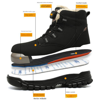 Lightweight Non-slip S3 Safety Boots