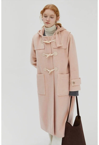 Hooded Melton Warmth Coat