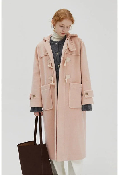 Hooded Melton Warmth Coat