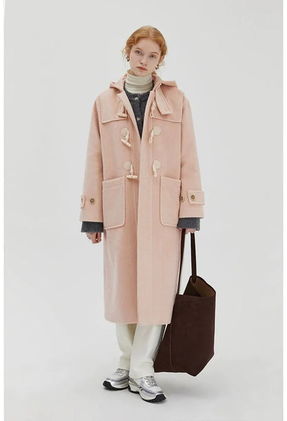 Hooded Melton Warmth Coat