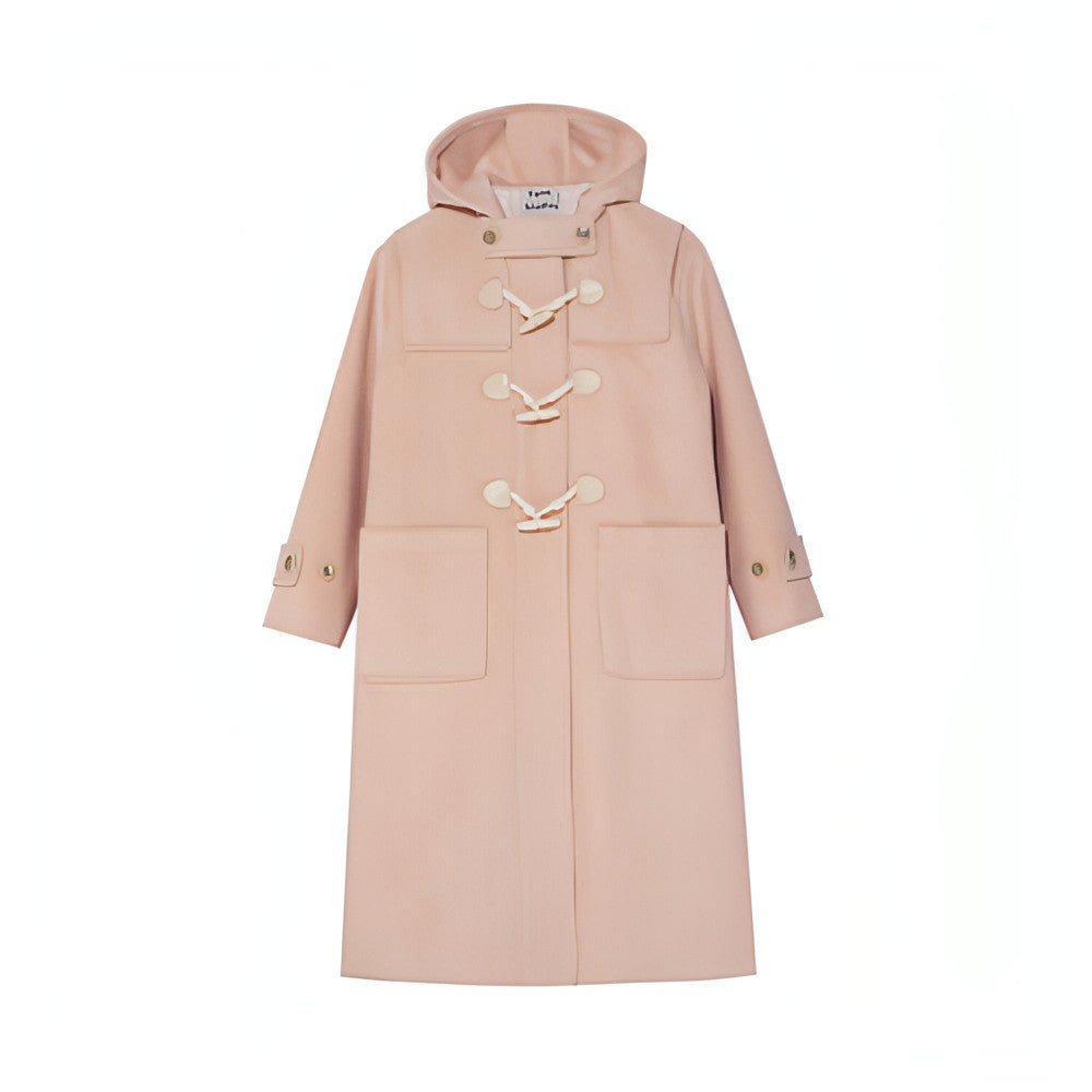 Hooded Melton Warmth Coat