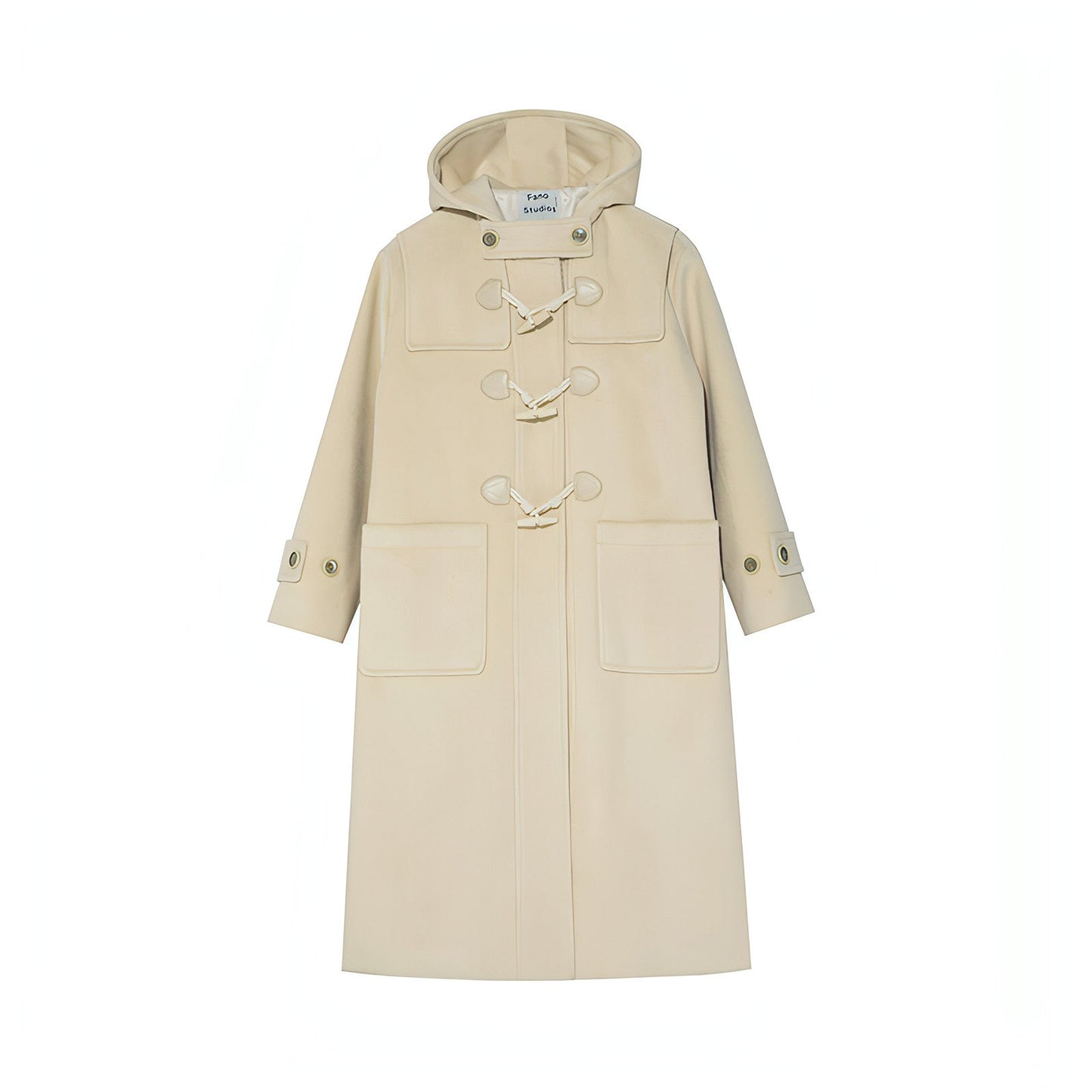 Hooded Melton Warmth Coat