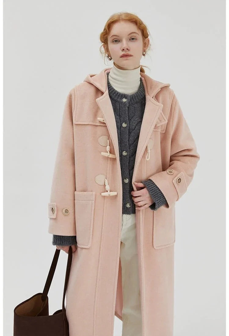 Hooded Melton Warmth Coat