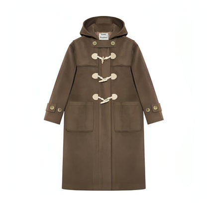 Hooded Melton Warmth Coat