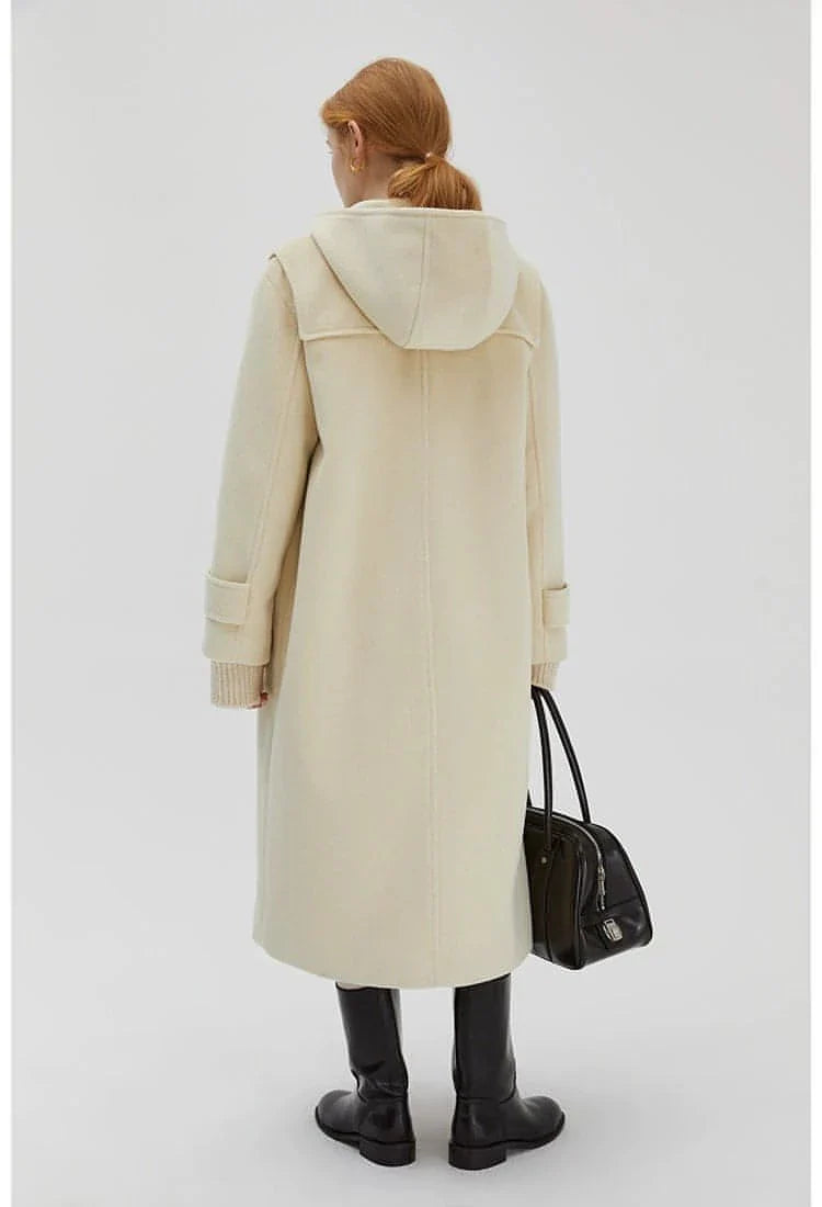 Hooded Melton Warmth Coat