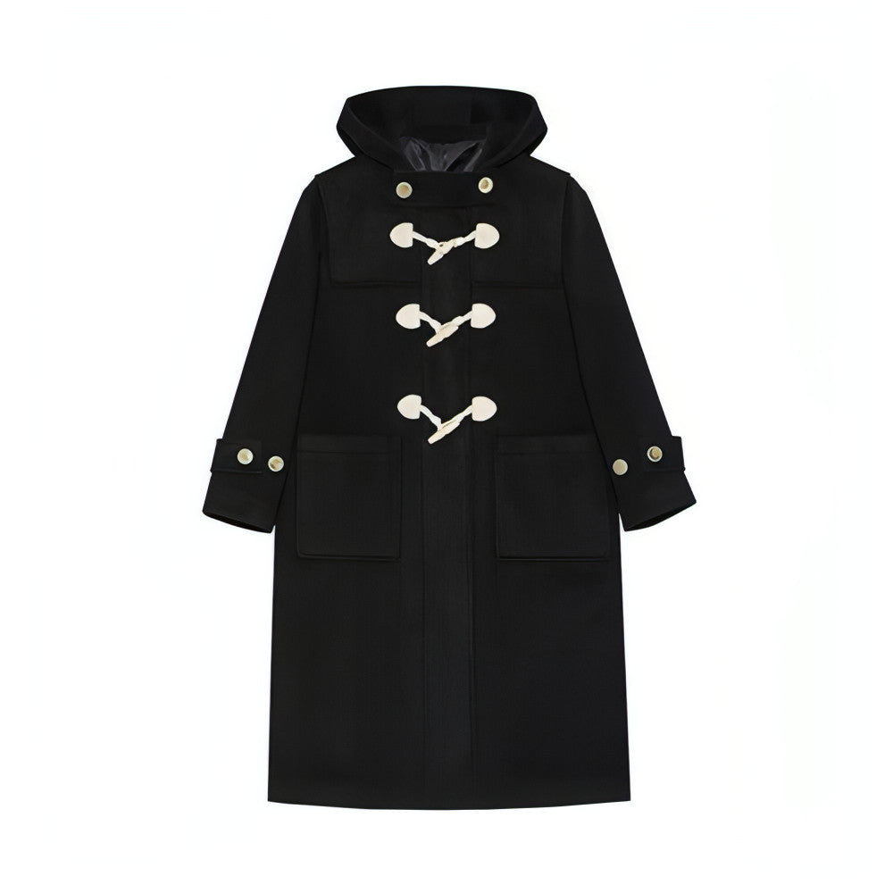 Hooded Melton Warmth Coat
