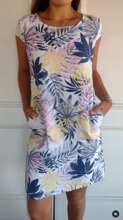 Charmè — Printed Midi Dress