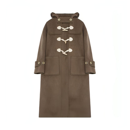 Hooded Melton Warmth Coat