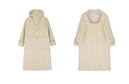 Hooded Melton Warmth Coat