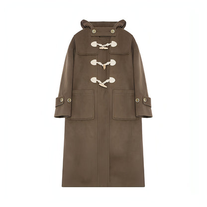 Hooded Melton Warmth Coat