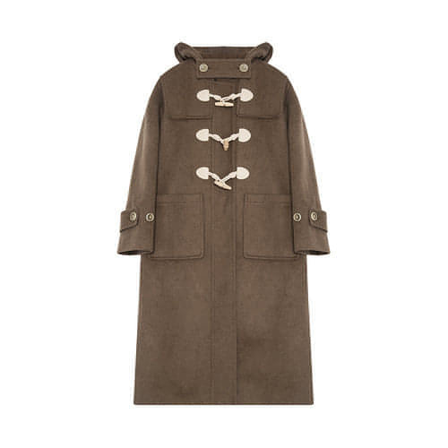 Hooded Melton Warmth Coat