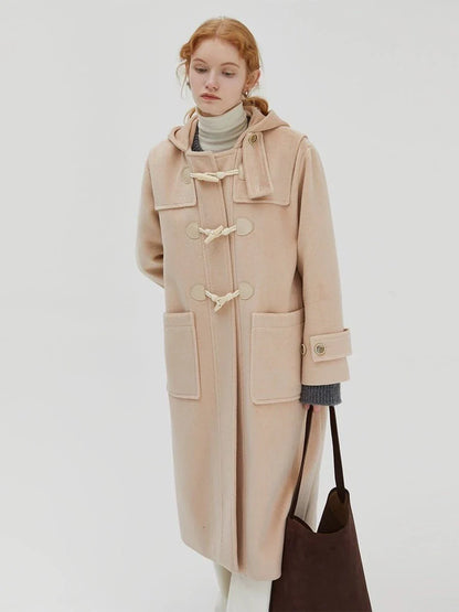 Hooded Melton Warmth Coat