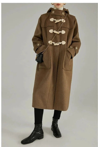 Hooded Melton Warmth Coat