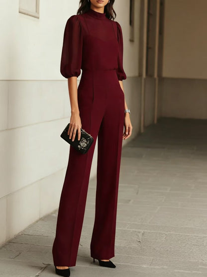 Emma — Linen Wide-Leg Trouser Set