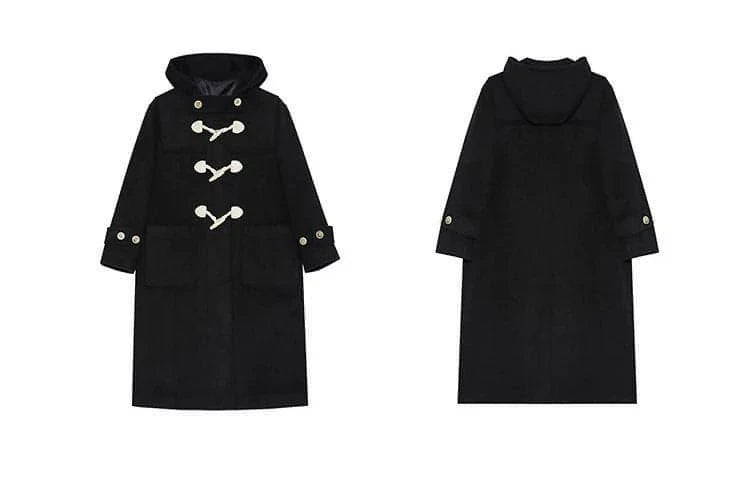 Hooded Melton Warmth Coat