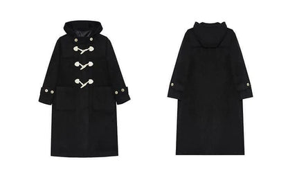 Hooded Melton Warmth Coat