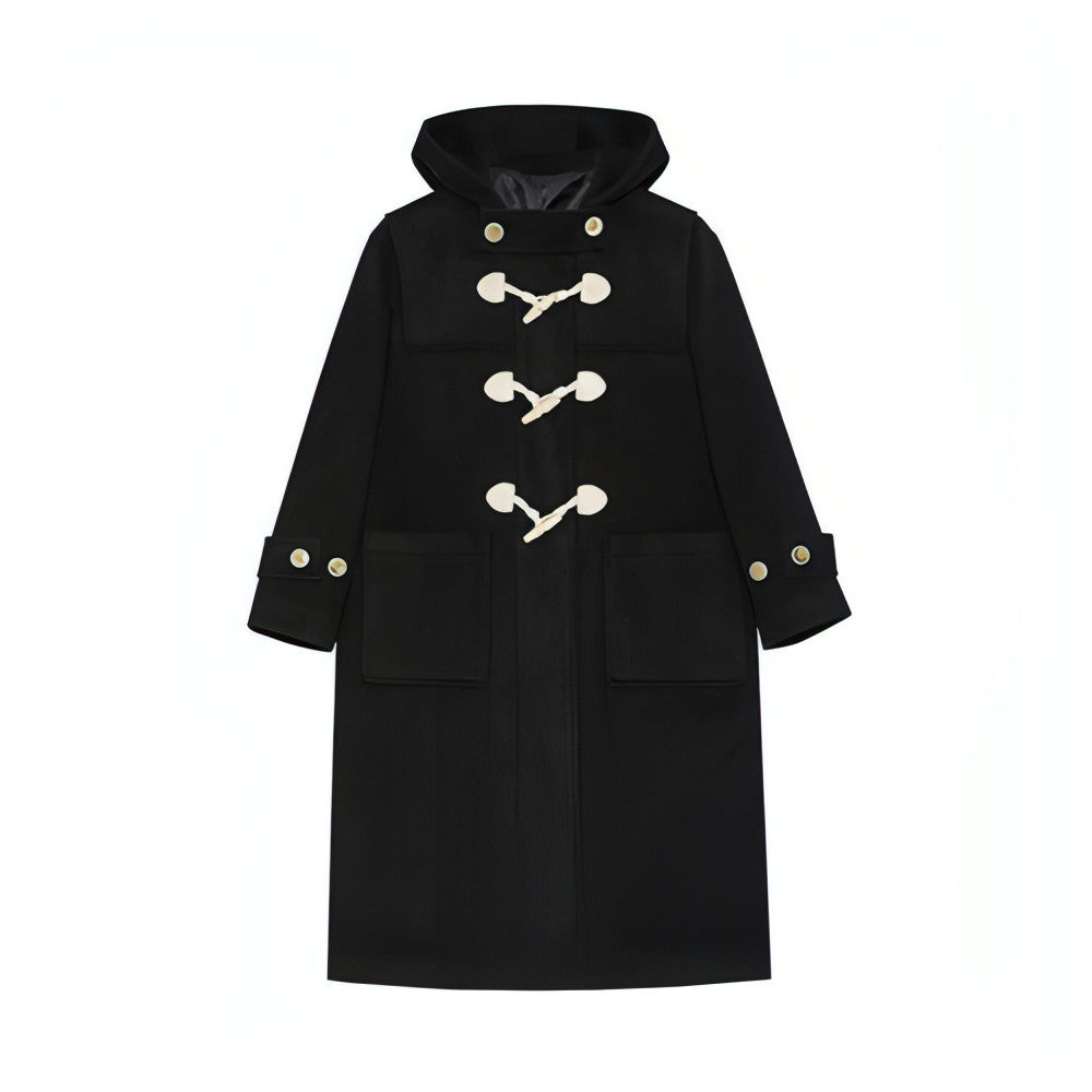 Hooded Melton Warmth Coat