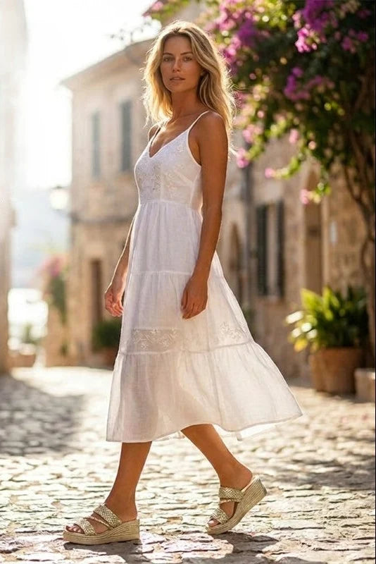 Solvanne — Woven Strap Platform Sandals