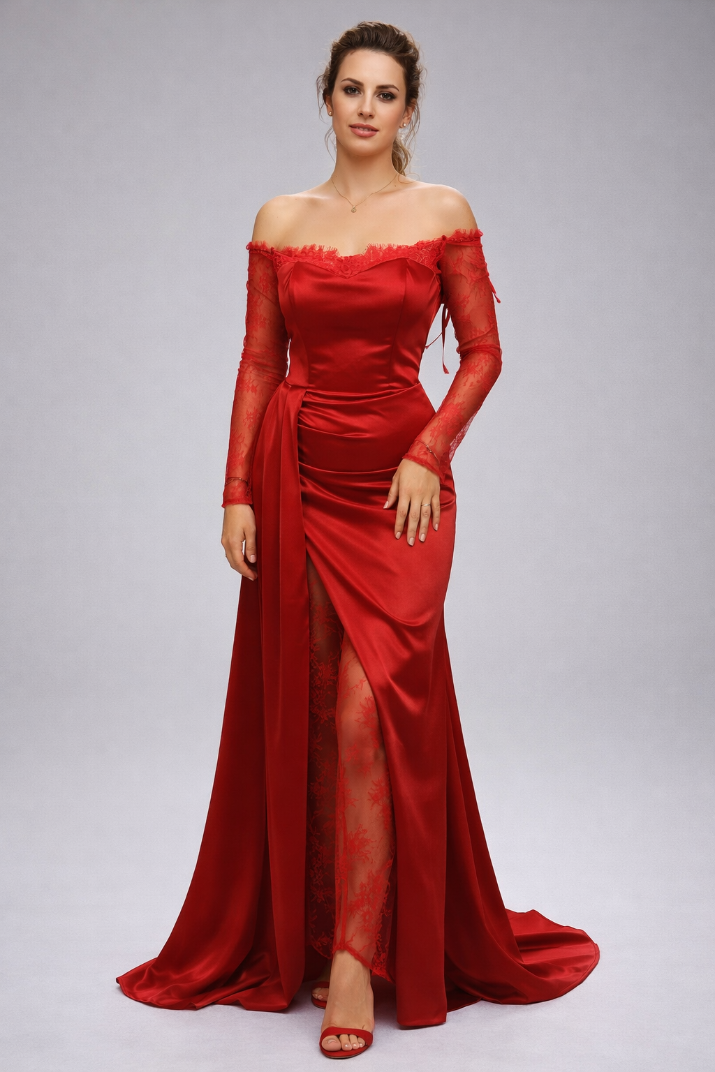 Chantilly — Lace Evening Gown