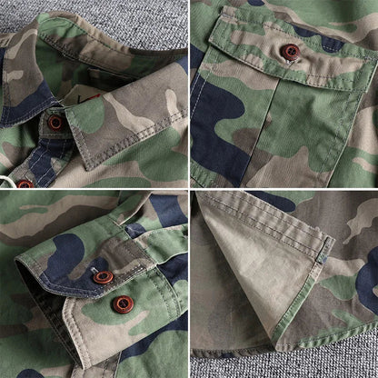 CoreOps Cotton Button-Up Shirt