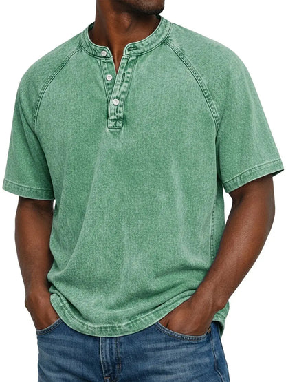 Pedro — Vintage Button-Up Men's Shirt