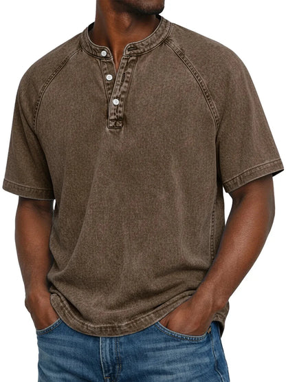 Pedro — Vintage Button-Up Men's Shirt
