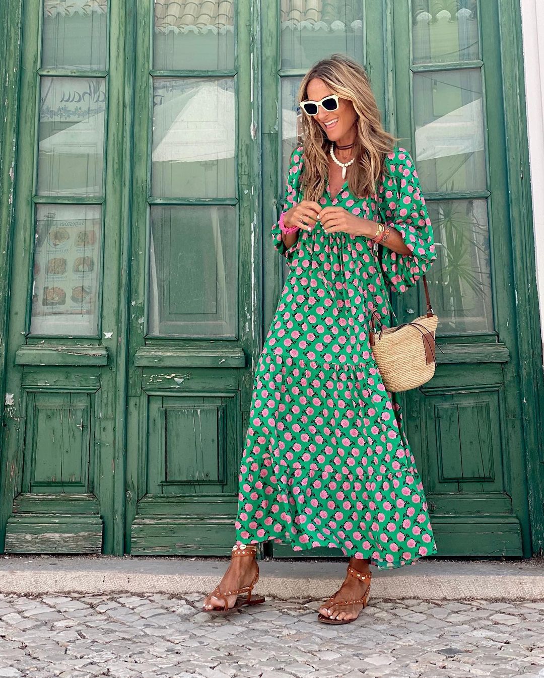 Isabel — Boho Maxi Dress