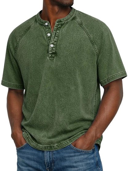 Pedro — Vintage Button-Up Men's Shirt