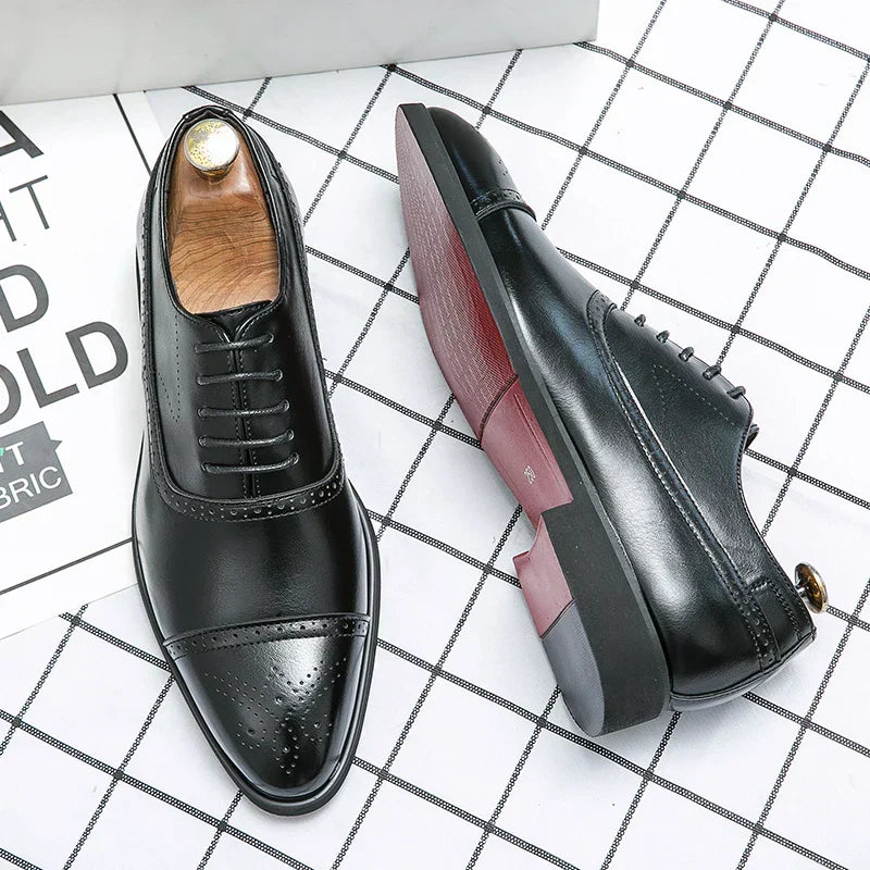 Velloro — Leather Oxford Shoes