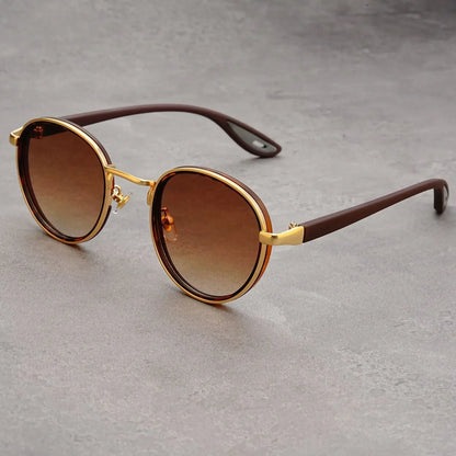 Carson Rift  — Vintage Round Sunglasses