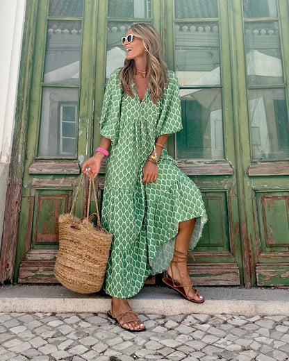 Isabel — Boho Maxi Dress