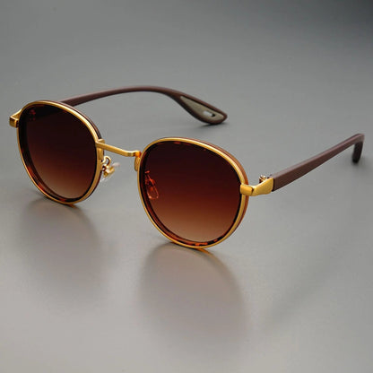 Carson Rift  — Vintage Round Sunglasses