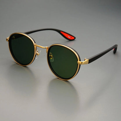 Carson Rift  — Vintage Round Sunglasses