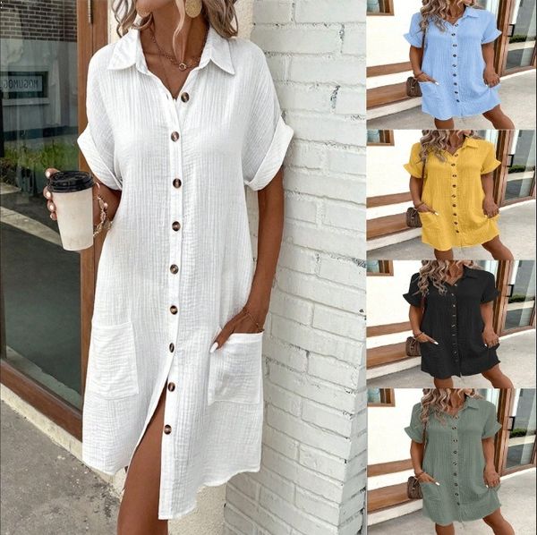 Linnae —Women's Linen Midi Dress