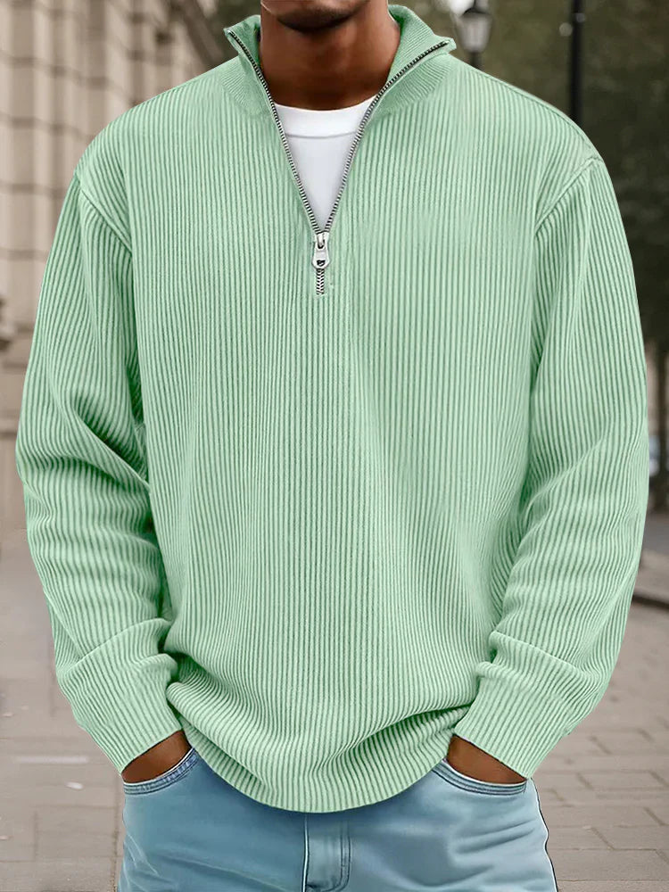 Calix — Men's Half-Zip Knit Pullover