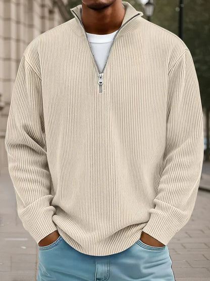 Calix — Men's Half-Zip Knit Pullover