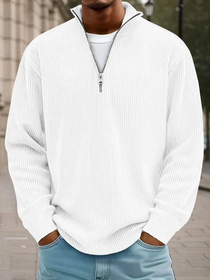 Calix — Men's Half-Zip Knit Pullover