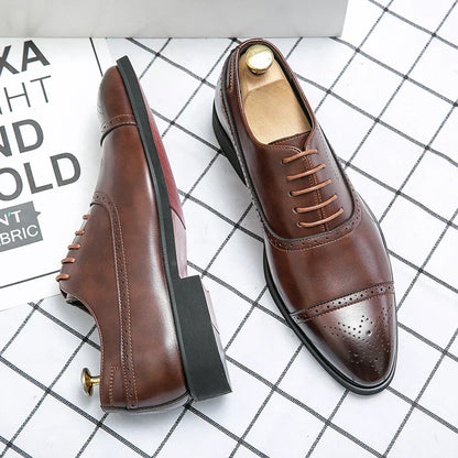 Velloro — Leather Oxford Shoes