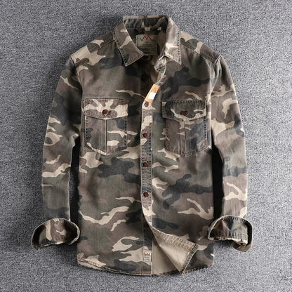 CoreOps Cotton Button-Up Shirt