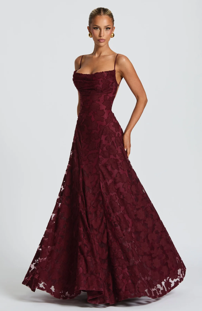 Sofia —Lace Maxi Dress