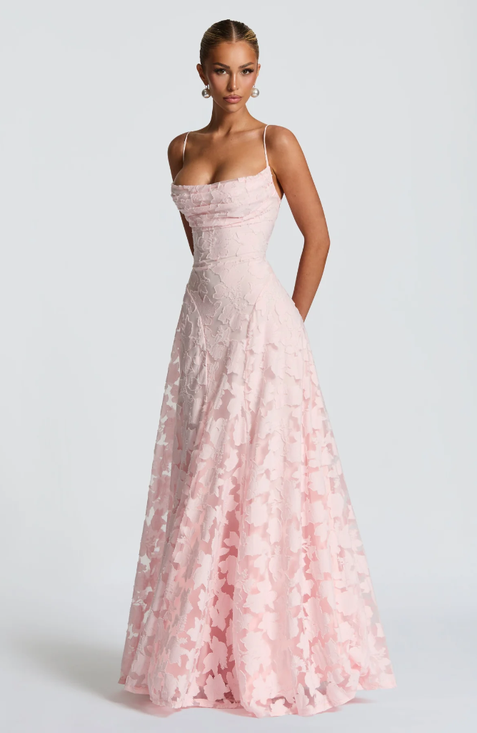 Sofia —Lace Maxi Dress