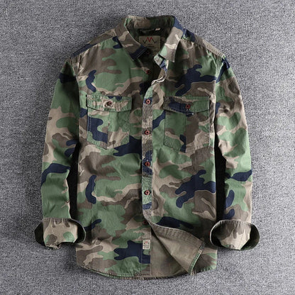 CoreOps Cotton Button-Up Shirt