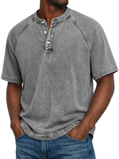 Pedro — Vintage Button-Up Men's Shirt