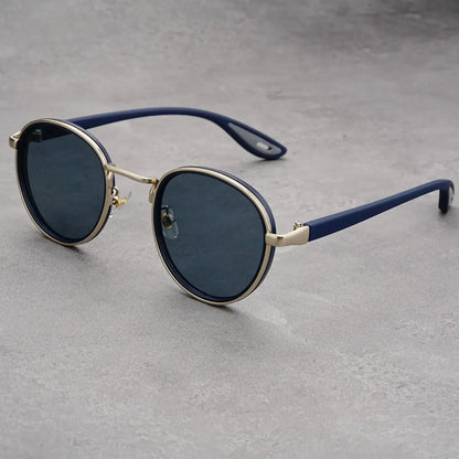 Carson Rift  — Vintage Round Sunglasses