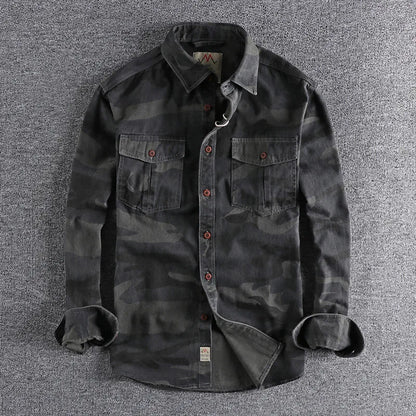 CoreOps Cotton Button-Up Shirt