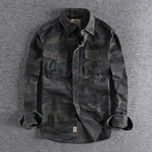 CoreOps Cotton Button-Up Shirt