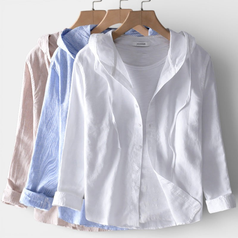 Brie - Lightweight Relaxed Hooded Sweatshirt