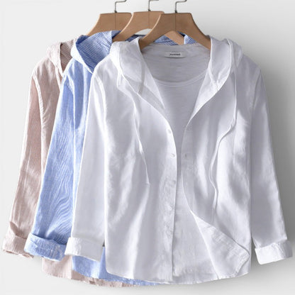 Brie - Lightweight Relaxed Hooded Sweatshirt