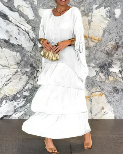 Lara —  Elegant Fluid Maxi Dress